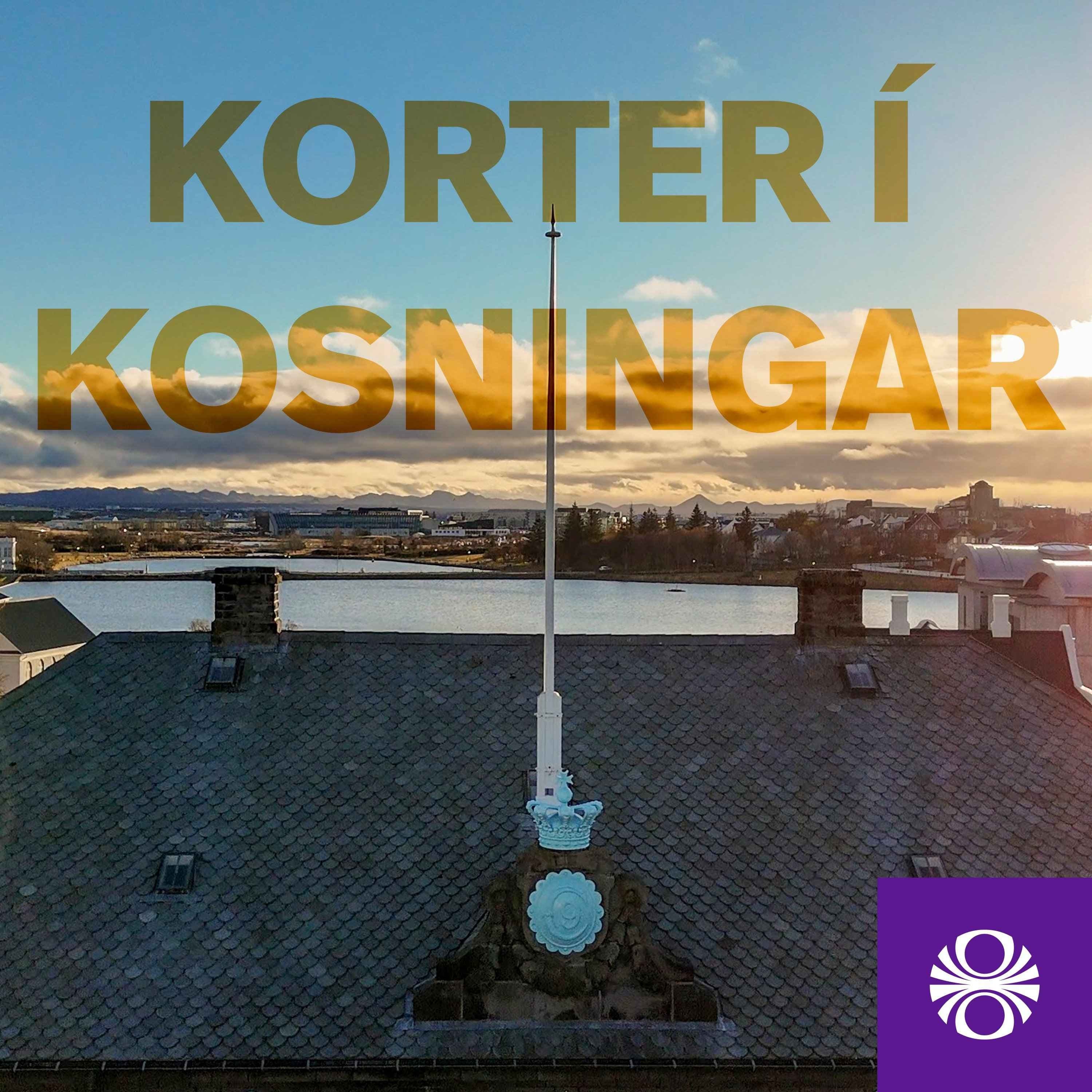 Forsíðumynd fyrir hlaðvarpið Korter í kosningar
