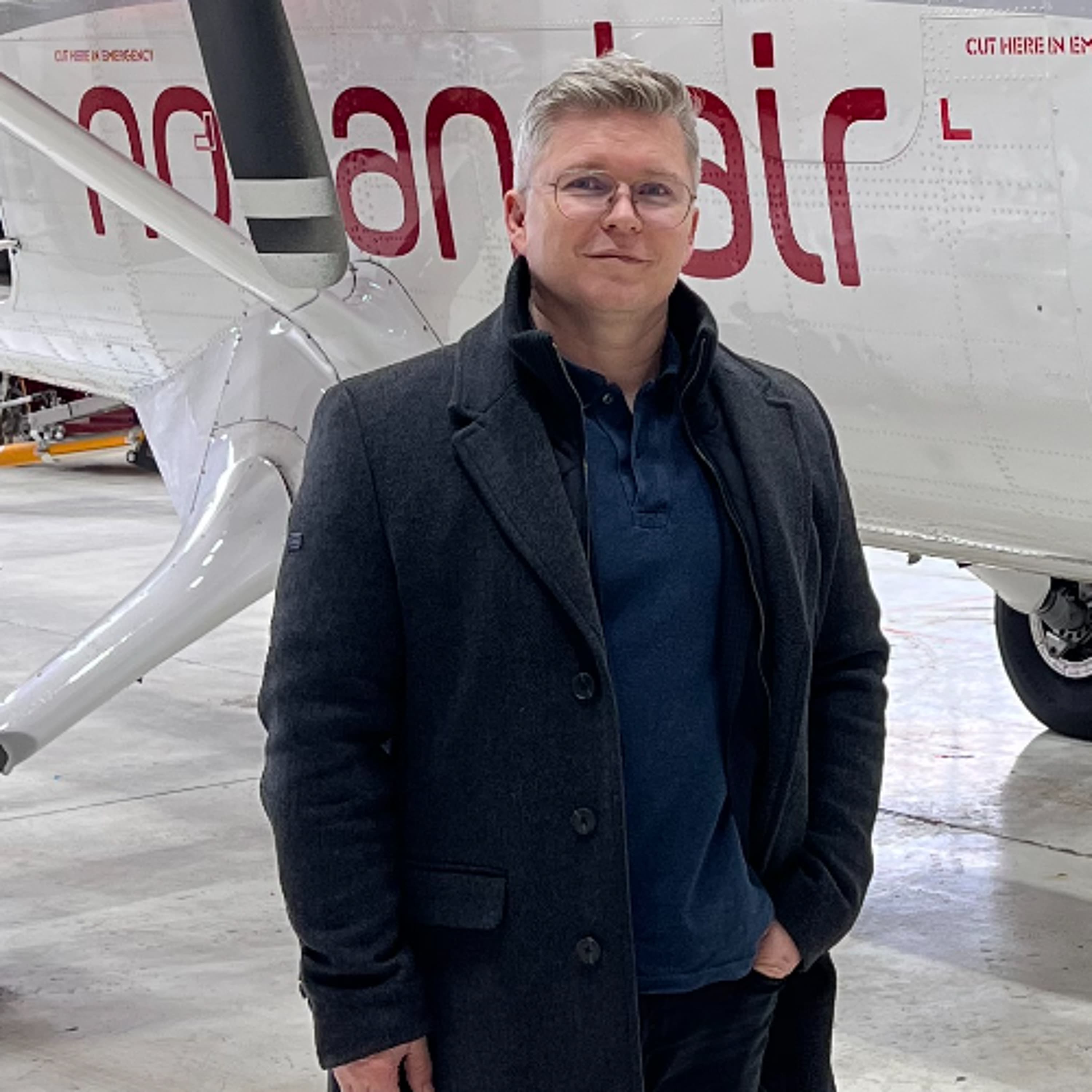 Mynd fyrir þáttinn #150 - Mikil eftirspurn eftir Grænlandsflugi Norlandair – 7 flugvélar í rekstri og tækifærin mörg – þörf á uppbyggingu víðar en í Keflavík – Arnar Friðriksson hjá Flugvarpið