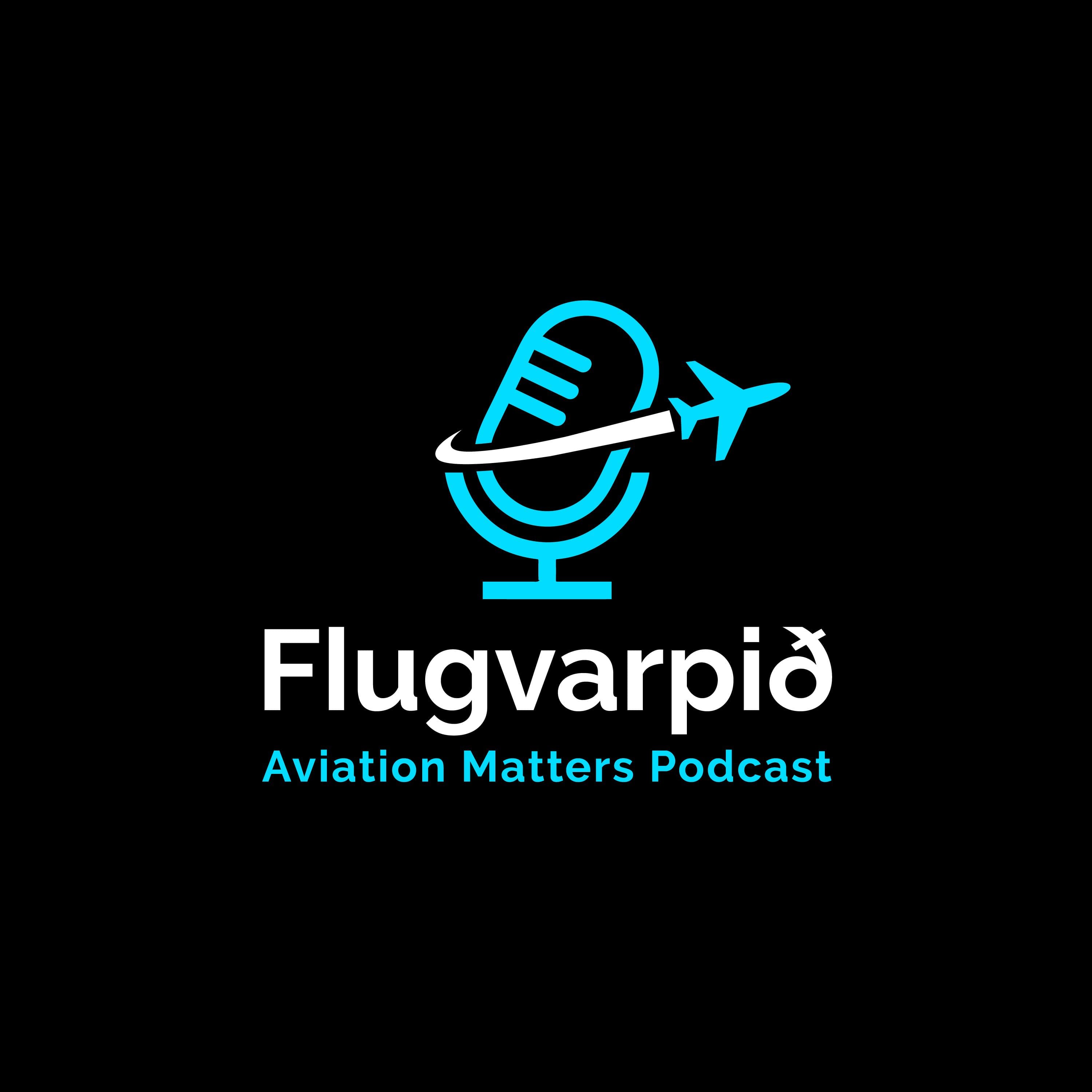 Forsíðumynd fyrir hlaðvarpið Flugvarpið